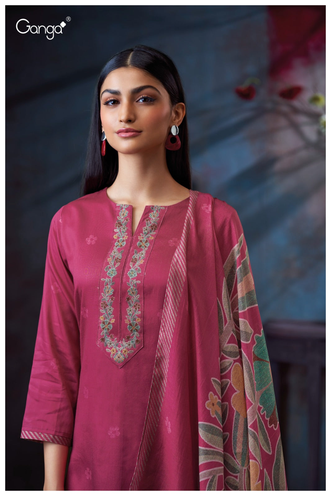 GANGA FASHIONS HEATHER | S3743