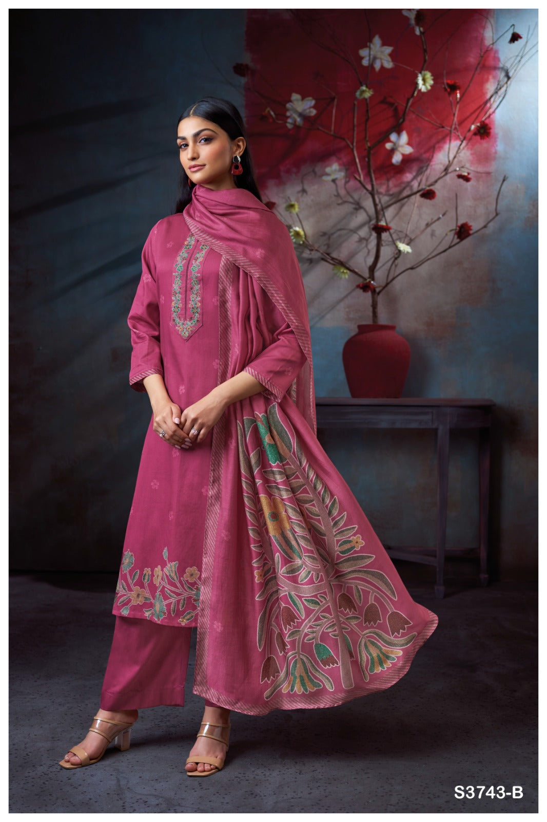 GANGA FASHIONS HEATHER | S3743