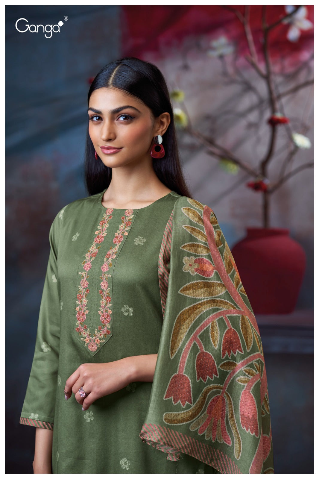 GANGA FASHIONS HEATHER | S3743