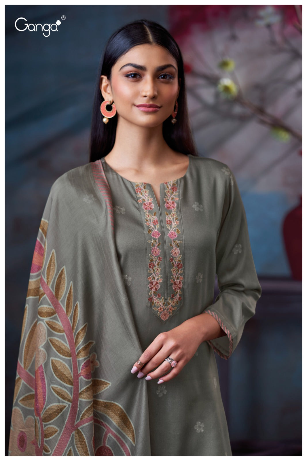 GANGA FASHIONS HEATHER | S3743