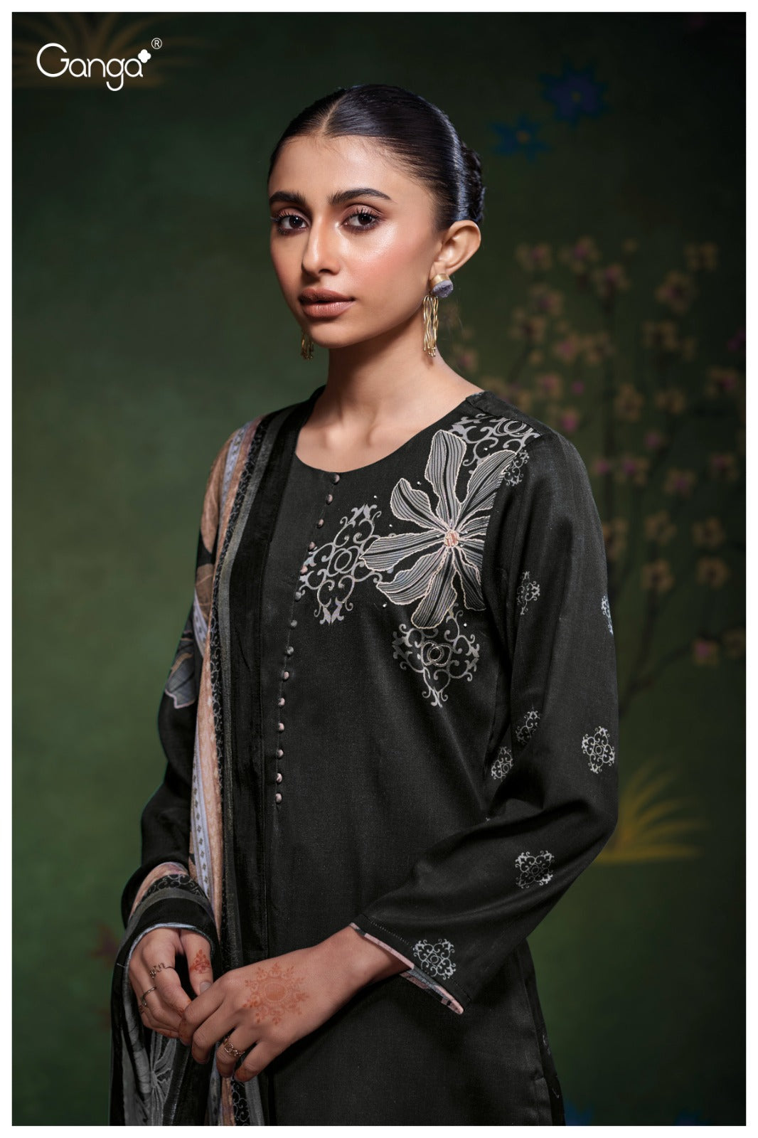 GANGA FASHIONS DELARA | S3757