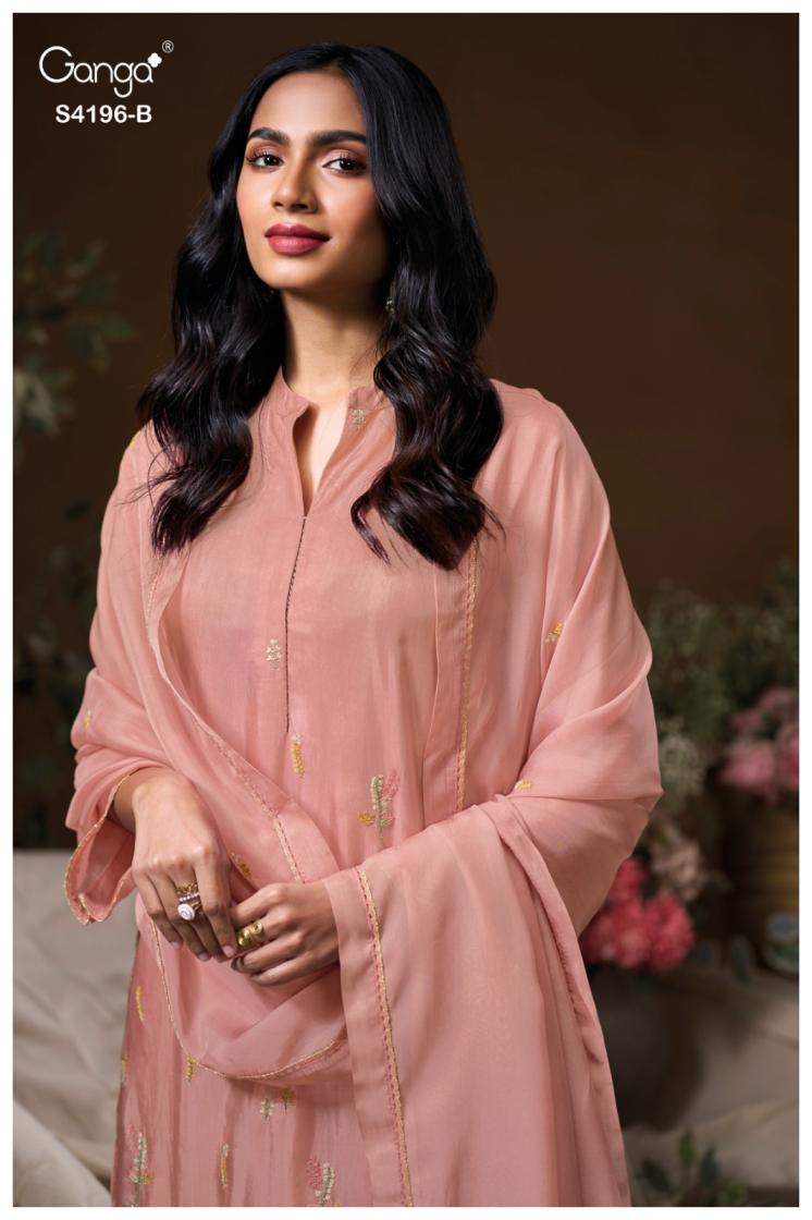 BUY GANGA SUITS WITH PRICE GANGA BIYONA S4196 TOP DESIGN