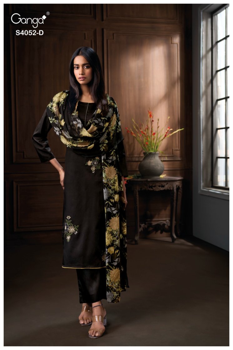 BUY GANGA SUITS ONLINE GANGA CAELITH S4052 TOP DESIGN