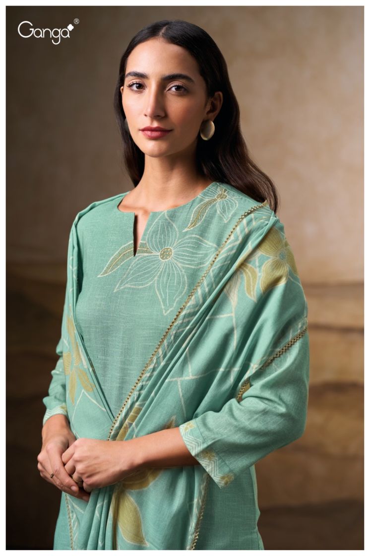 BUY GANGA SUITS GANGA CAZIA S3694 PREMIUM SUIT