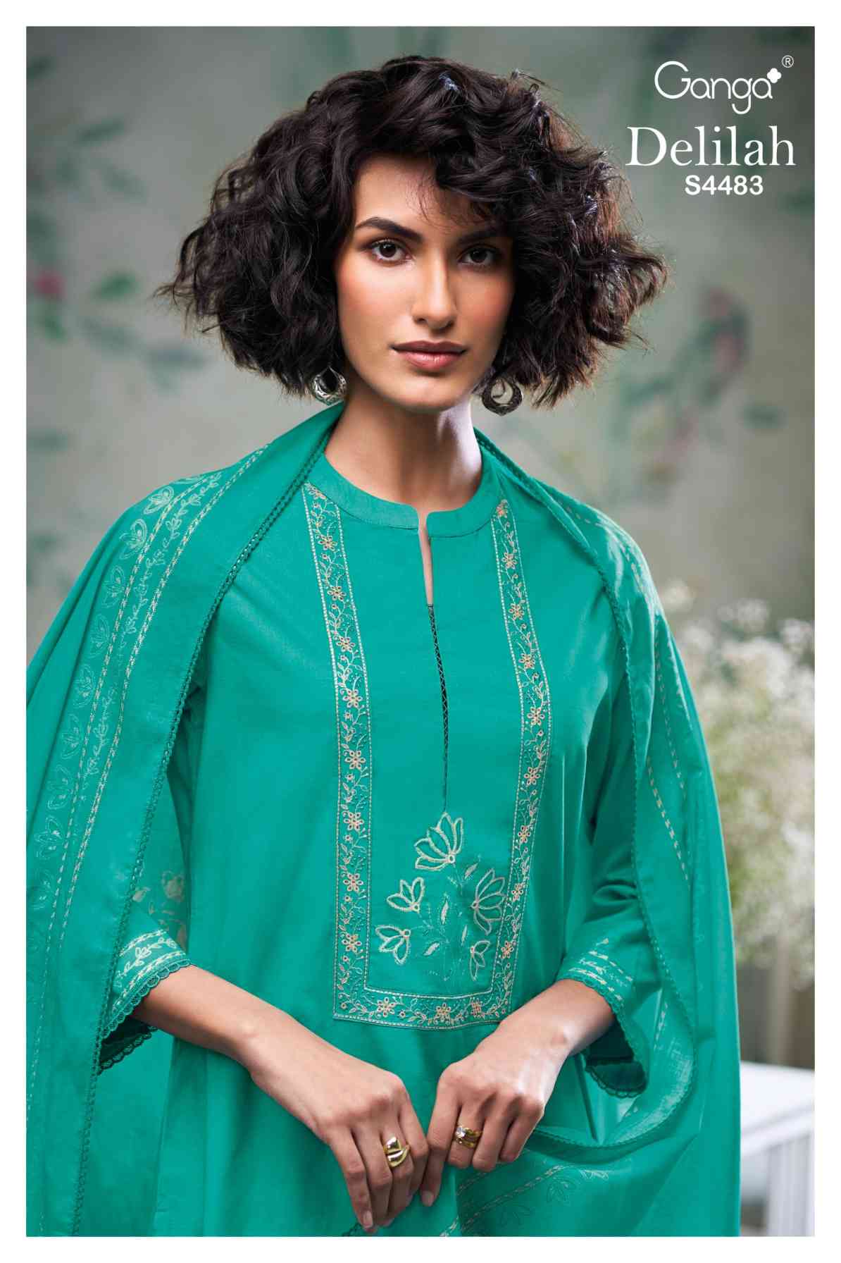 BUY GANGA SUITS ONLINE WITH PRICE GANGA DELILAH S4483 PREMIUM SUIT