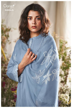 GANGA DIVENA S4604 PREMIUM COTTON SUIT