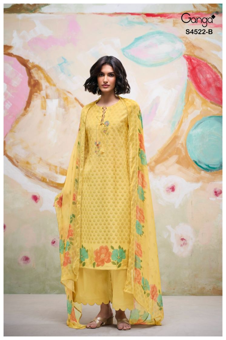 BUY GANGA SUITS ONLINE SALE GANGA EIRYA S4522 TOP DESIGN