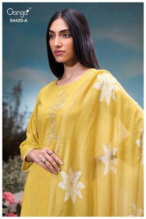 GANGA ERILIN S4420 PREMIUM COTTON SUIT