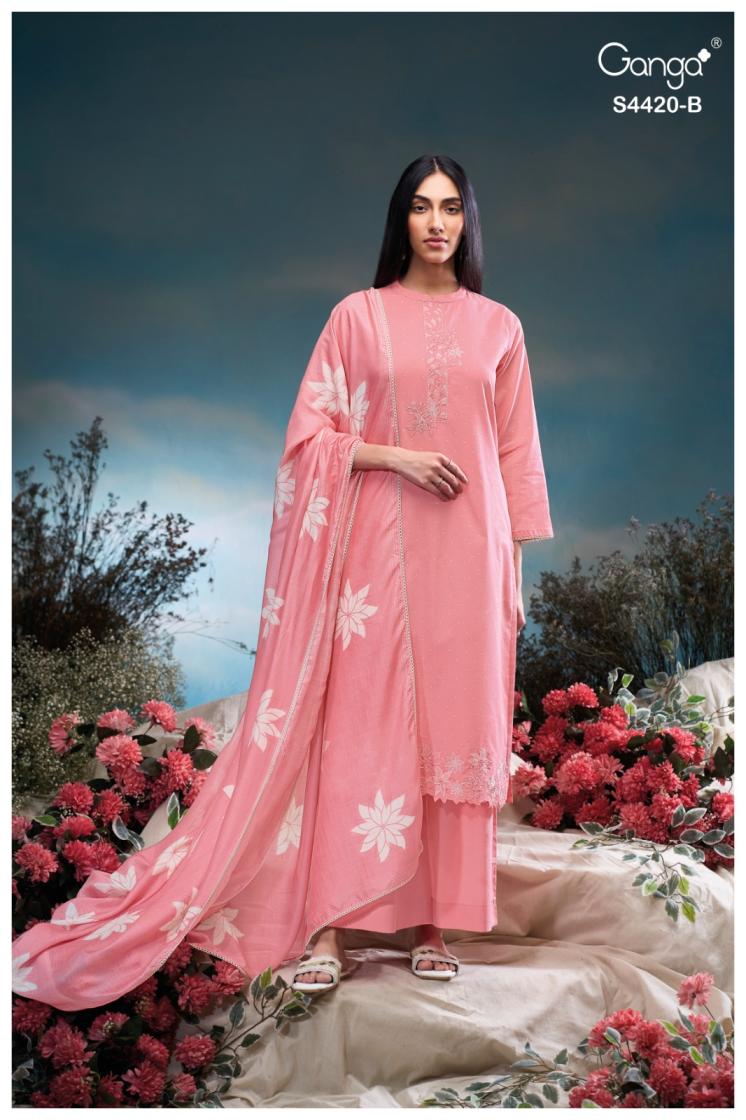 BUY GANGA SUITS ONLINE GANGA ERILIN S4420 TOP DESIGN