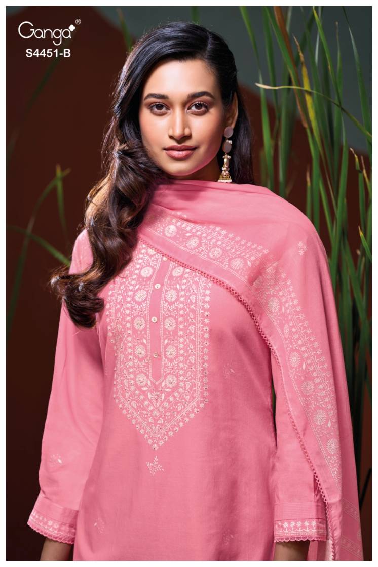 BUY GANGA SUITS ONLINE SALE GANGA FELORA S4451 BACK VIEW