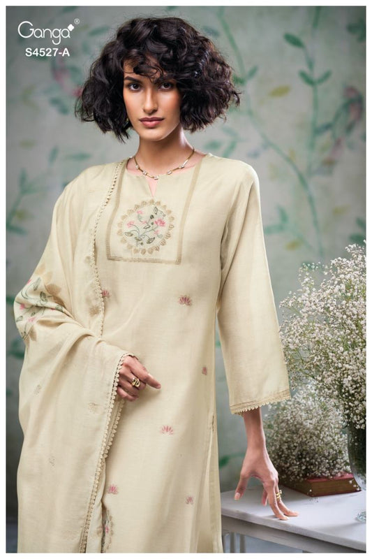 BUY GANGA SUITS ONLINE SALE GANGA GABRIELLA S4527 BACK VIEW