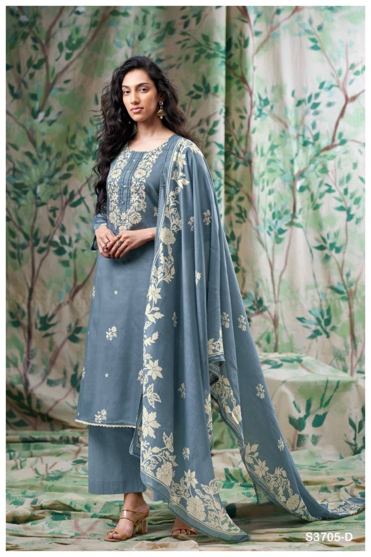 BUY GANGA SUITS SINGLE PIECE GANGA GISELLE S3705 PREMIUM SUIT