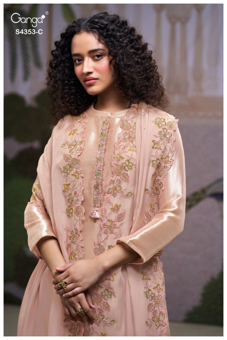 BUY GANGA SUITS ONLINE SALE GANGA GLORINA S4353 TOP DESIGN