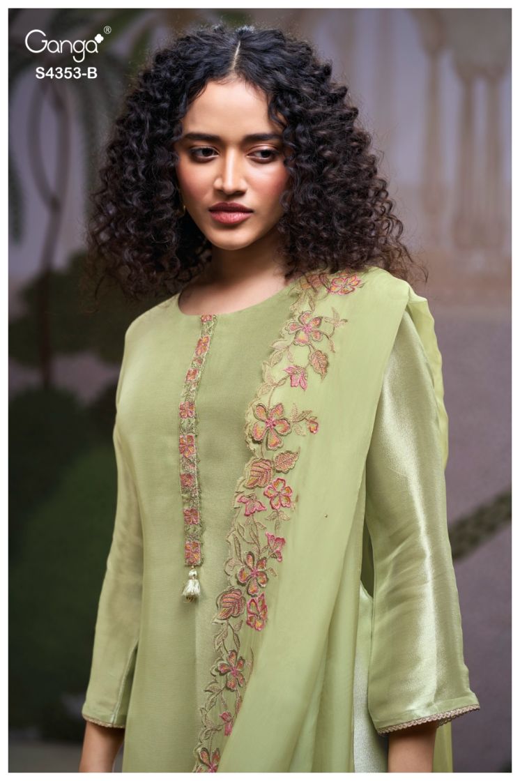 BUY GANGA SUITS ONLINE SALE GANGA GLORINA S4353 NEW CATALOGUE