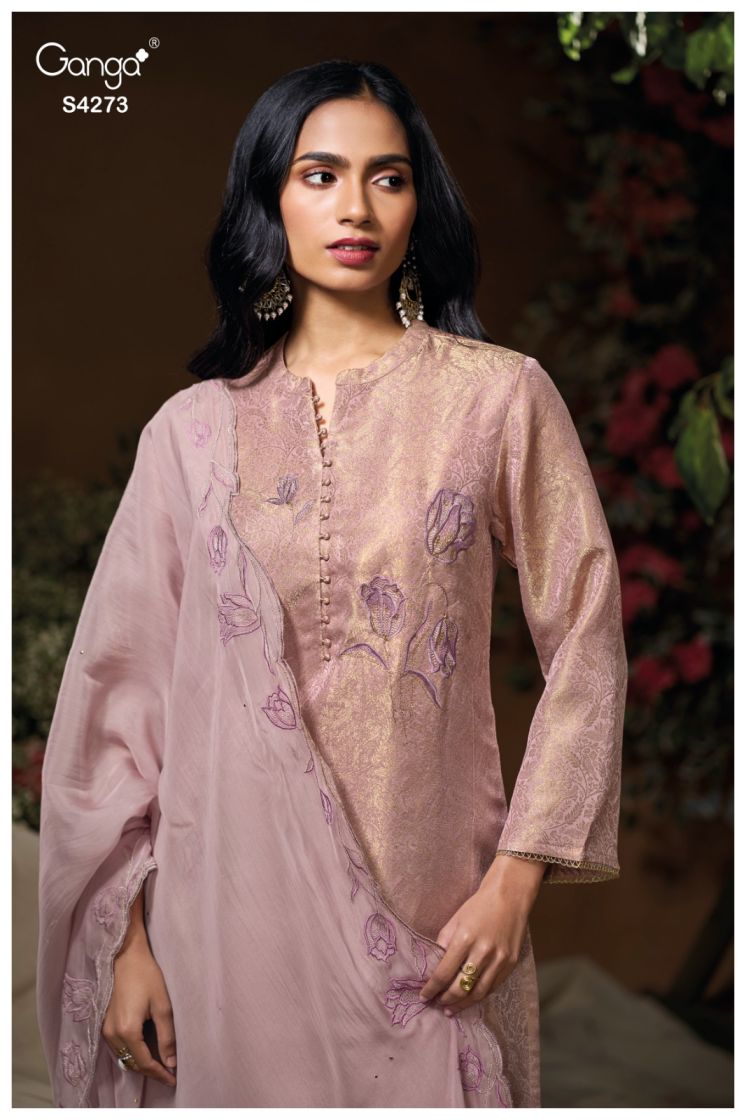 BUY GANGA SUITS ONLINE SALE GANGA GRACYN S4273 FRONT VIEW