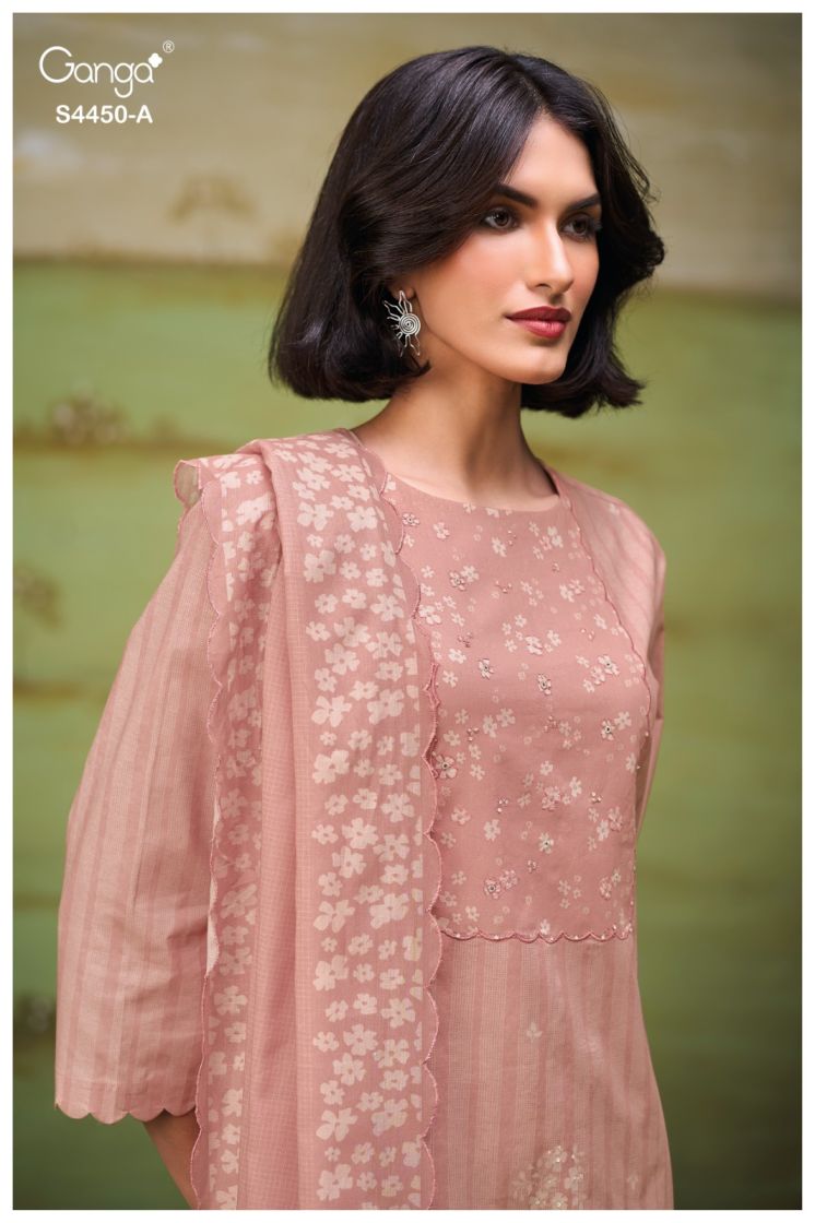 BUY GANGA SUITS ONLINE SALE GANGA HESIKA S4450 FULL SET