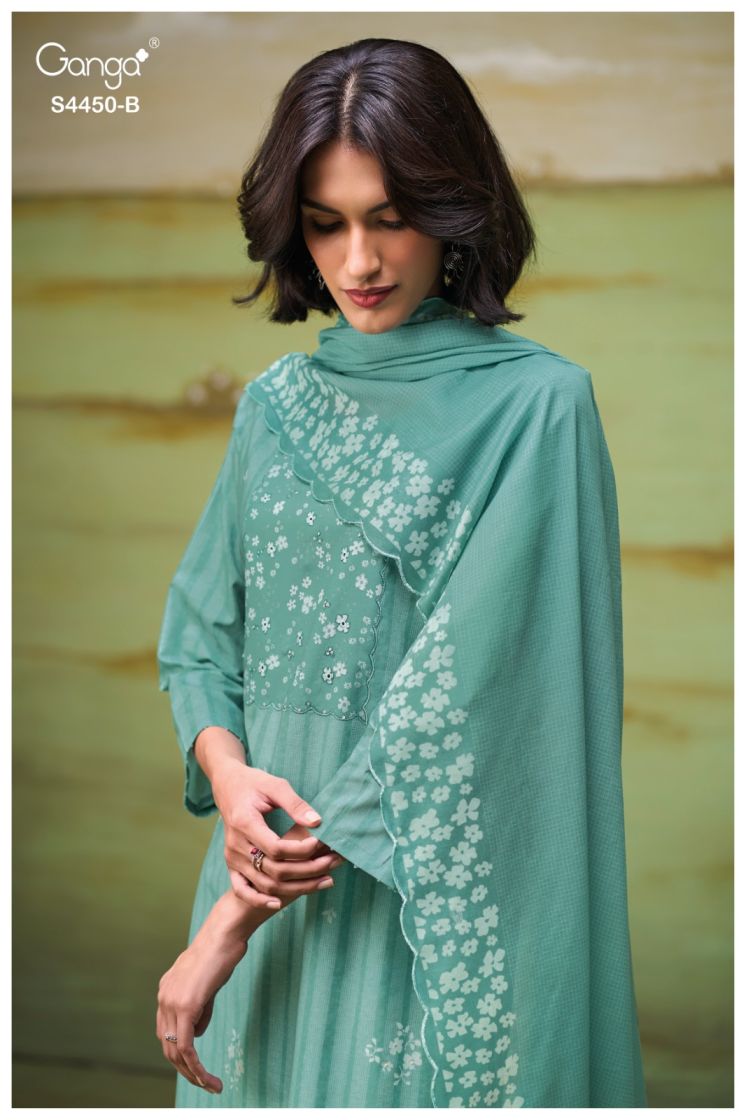 BUY GANGA SUITS ONLINE SALE GANGA HESIKA S4450 PREMIUM SUIT