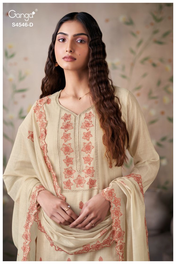 BUY GANGA SUITS ONLINE SALE GANGA HESTIA S4546 PREMIUM SUIT
