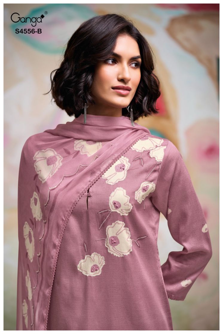 BUY GANGA SUITS ONLINE SALE GANGA HEYSHA S4556 PREMIUM SUIT