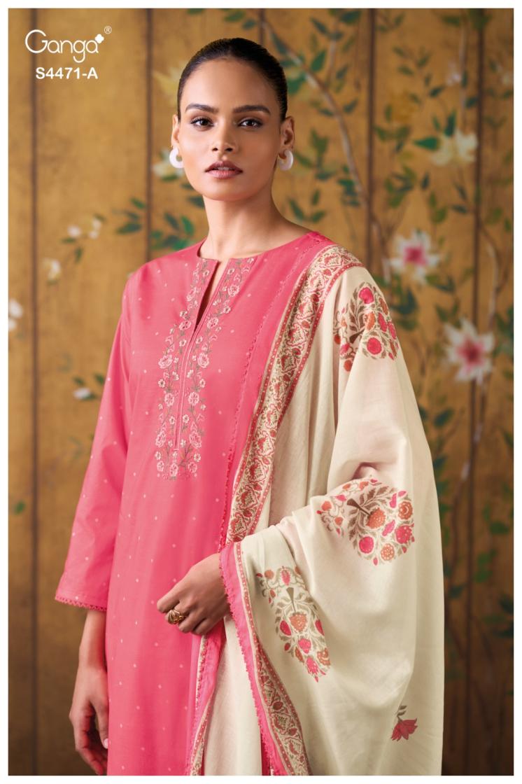 BUY GANGA SUITS ONLINE SALE GANGA IREEM S4471 TOP DESIGN
