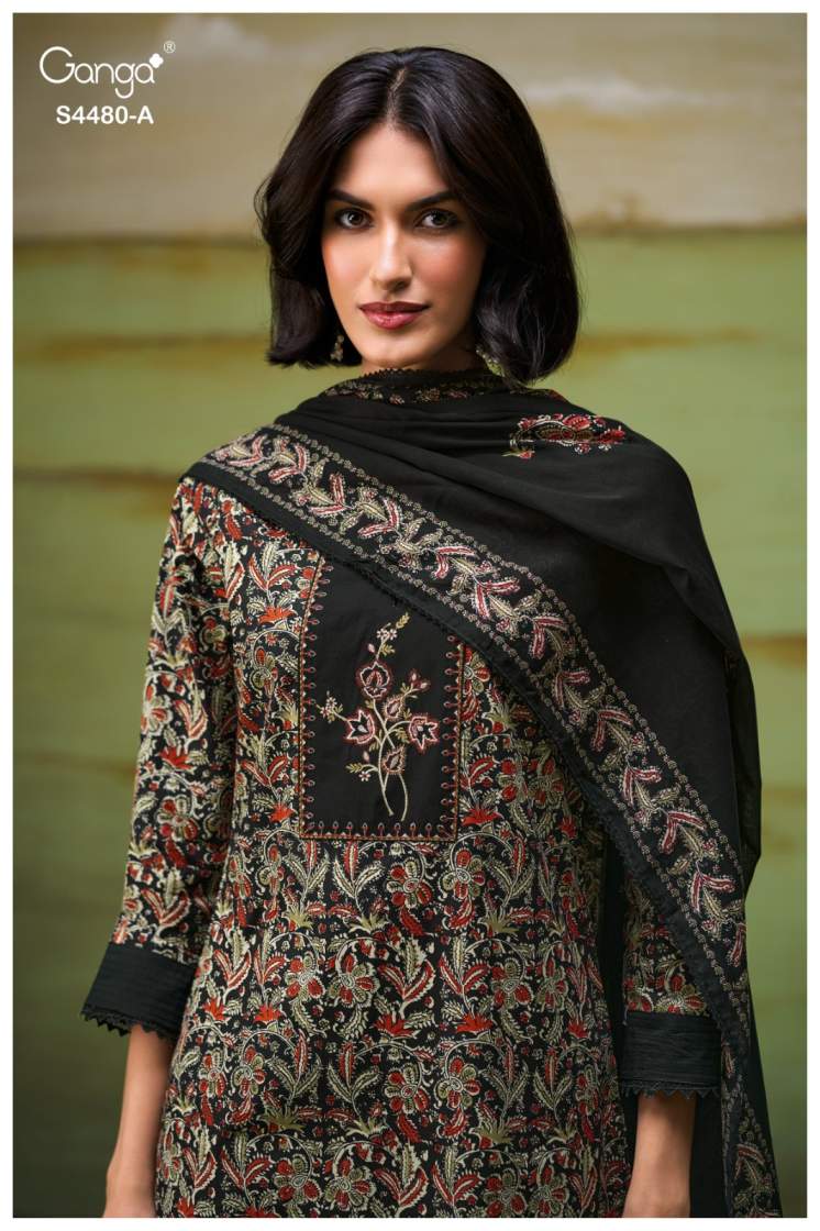 BUY GANGA SUITS ONLINE SALE GANGA KENZA S4480 PREMIUM SUIT