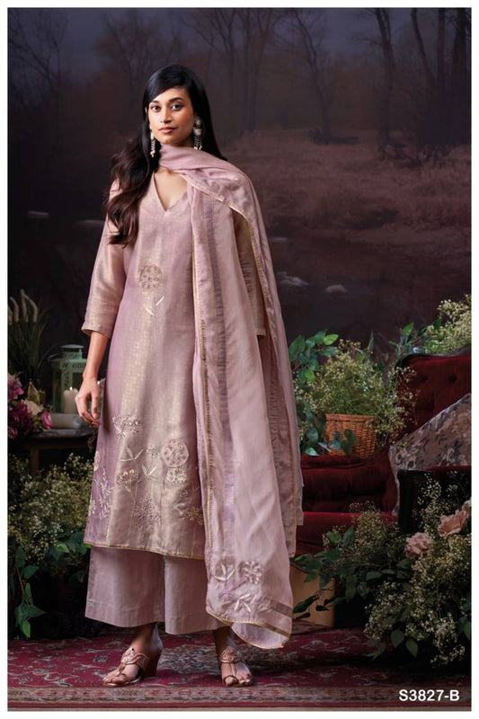 BUY GANGA FASHION SUITS SINGLE PIECE GANGA LAIELA S3827 FULL SET
