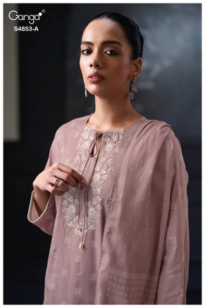 GANGA LIRIEN S4853 PREMIUM COTTON SUIT