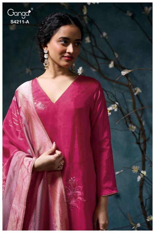 BUY GANGA SUITS GANGA MANIRA S4211 FULL SET