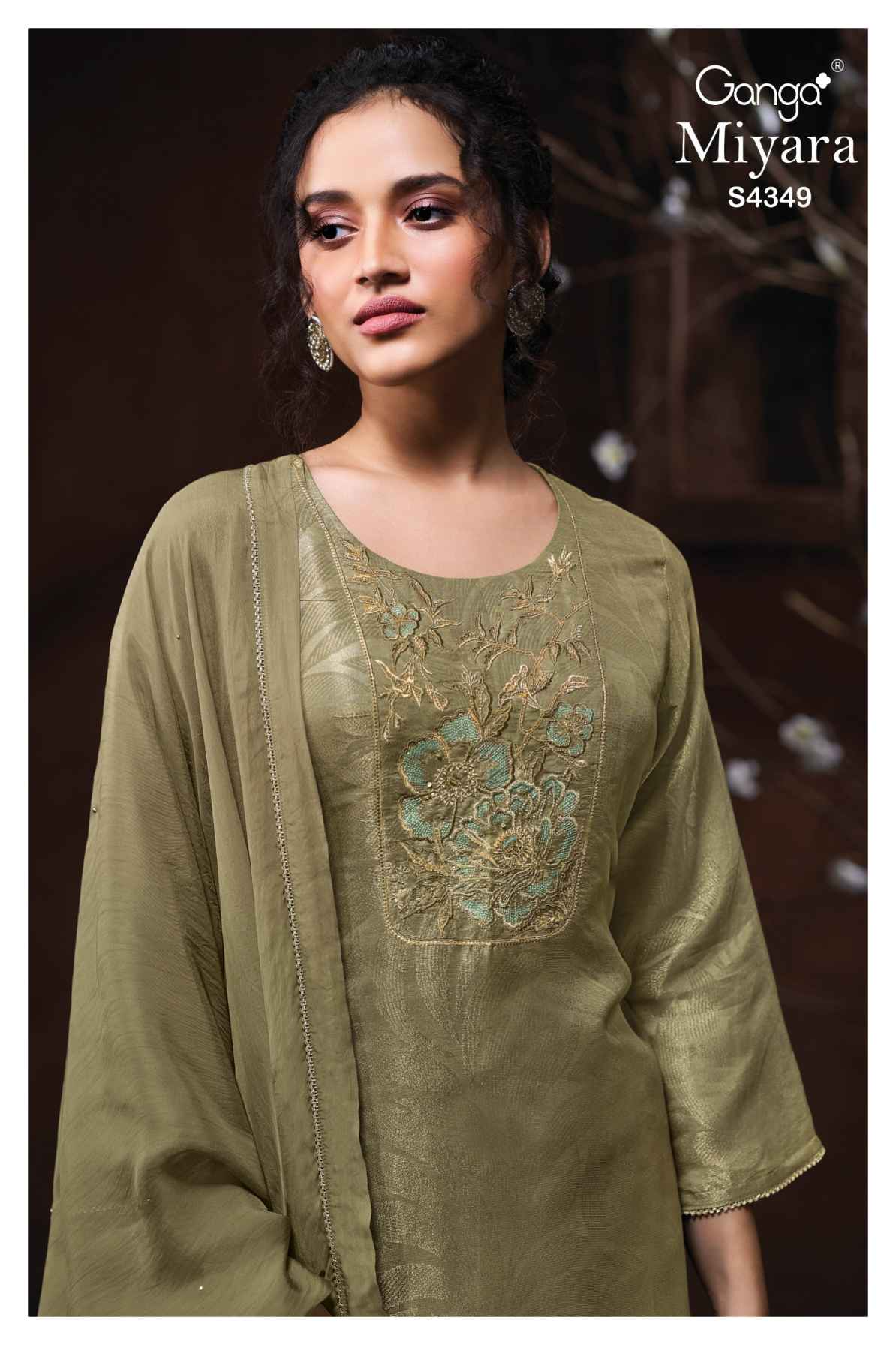 BUY GANGA SUITS ONLINE GANGA MIYARA S4349 TOP DESIGN