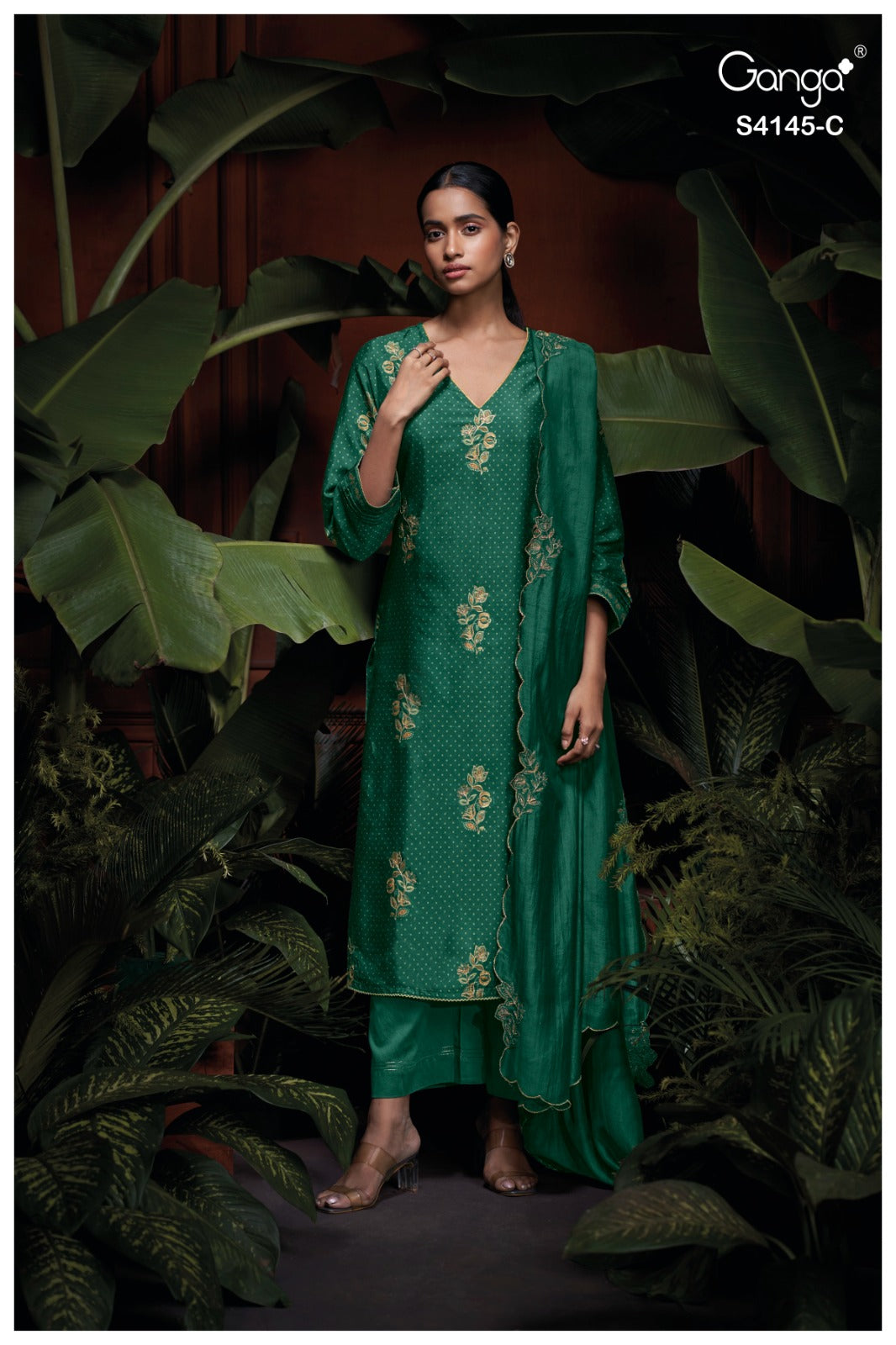 BUY GANGA SUITS ONLINE GANGA NARIAH S4145 FULL SET