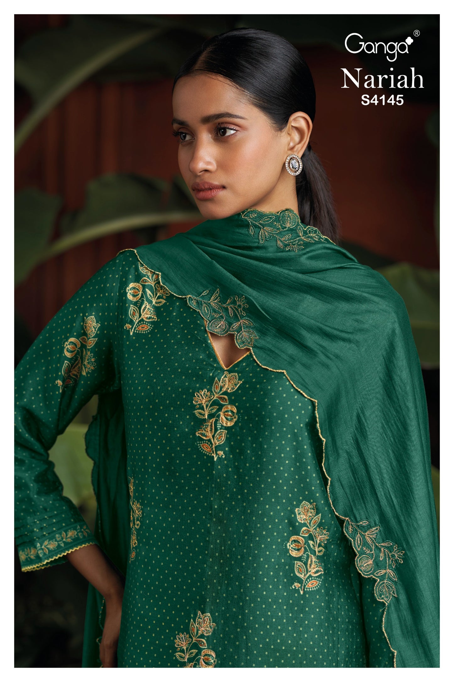 BUY GANGA SUITS ONLINE GANGA NARIAH S4145 TOP DESIGN