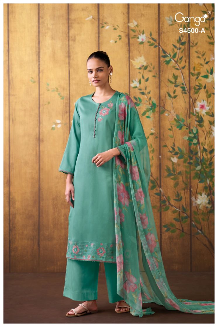 BUY GANGA SUITS GANGA NEYLIN S4500 CLOSEUP IMAGE