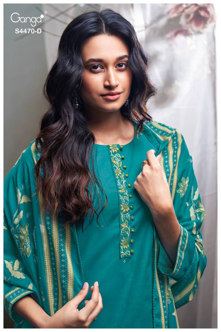 BUY GANGA SUITS ONLINE GANGA NIREZA S4470 PREMIUM SUIT
