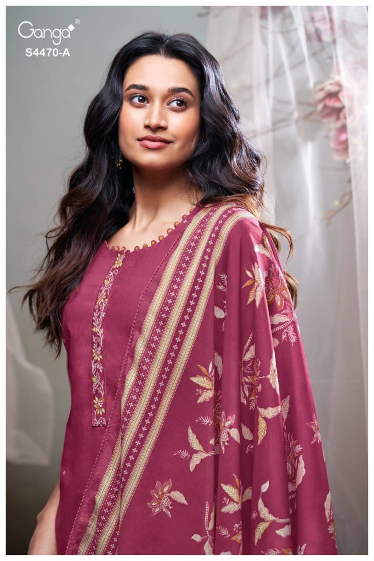 BUY GANGA SUITS ONLINE GANGA NIREZA S4470 CLOSEUP IMAGE