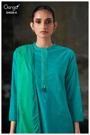 GANGA ONERA S4626 PREMIUM COTTON SUIT