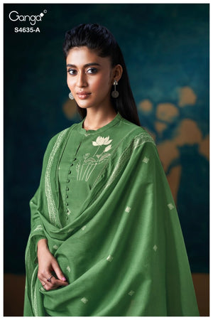 GANGA RIVRA S4635 PREMIUM COTTON SUIT