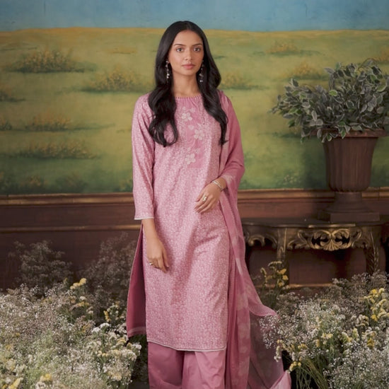 BUY GANGA SUITS GANGA BINALEE S4645 LATEST DESIGN VIDEO