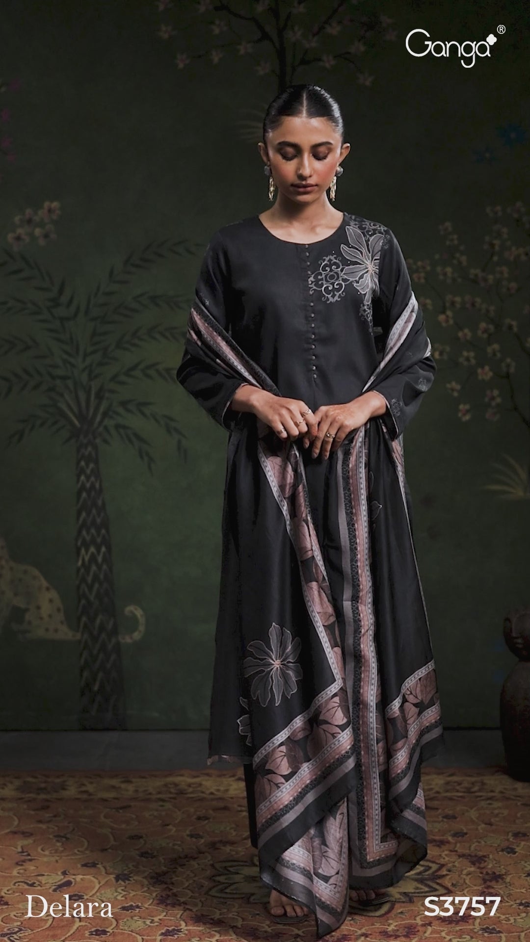 GANGA FASHIONS DELARA | S3757