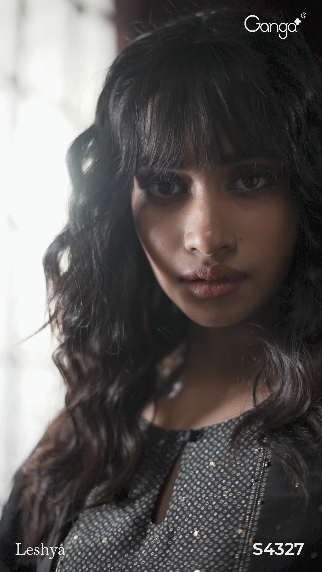 BUY GANGA SUITS ONLINE SALE GANGA LESHYA S4327 LATEST DESIGN VIDEO