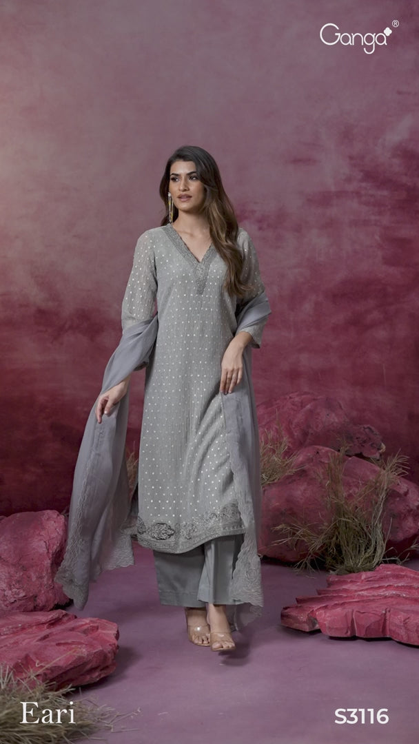 GANGA FASHIONS EARI | S3116